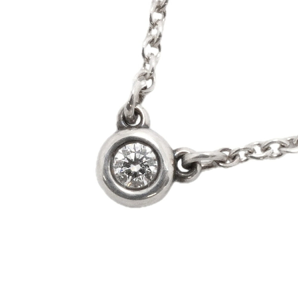 TIFFANY & CO. Silver Diamond Necklace